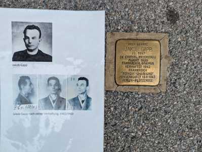 Stolperstein für Jakob Gapp