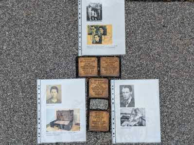 Stolpersteine Familie Kurzweil und Herbert Eichholzer